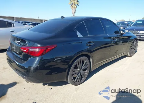 2019 Infiniti Q50 3.0T Sport z USA, uszkodzony, nr VIN JN1EV7APXKM540059